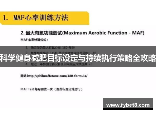 科学健身减肥目标设定与持续执行策略全攻略